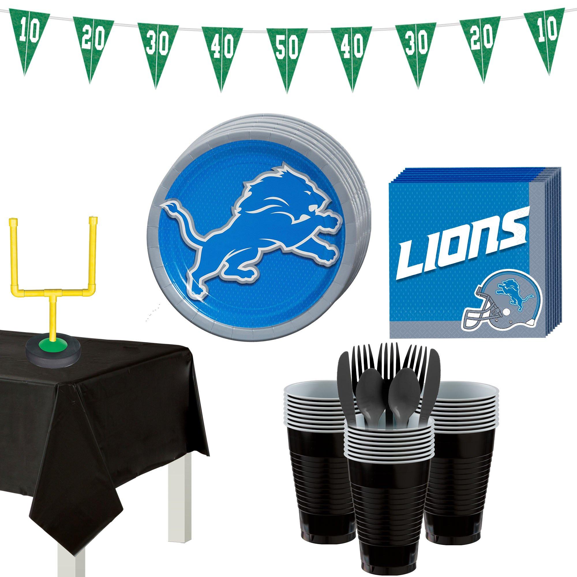 Detroit Lions Party Supplies Pack